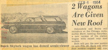 1964 Newspaper article